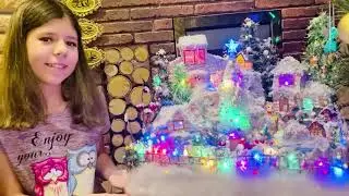 Новогодняя рождественская деревенька своими руками