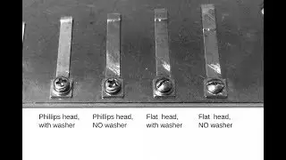 Reed Replacement Screws