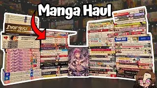 HUGE MANGA HAUL // Cumulative Haul // 90+ Volumes