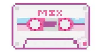Making a tape mix or a video game console