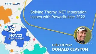 Solving Thorny .NET Integration Issues with PowerBuilder 2022