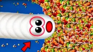 Wormszone.io 🐍 Live Worms Zone.io Top 001 Slither Snake Deepakxgproyt Gameplay