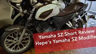 Yamaha SZ Short Review | Aftershift Drive Enterprises| Hepe's Modified SZ