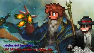 Terraria, but I beat the game by GAMBLING.