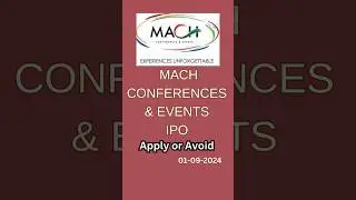 Mach Conferences & Events IPO Review #shorts #ipo