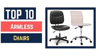 10 Best Armless Chairs (Buying Guide) 2022