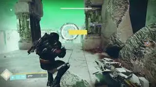 First time flying to the red roof using a man cannon  -Destiny 2