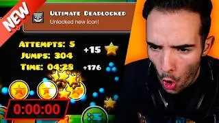 CAN I BEAT THE ENTIRE GEOMETRY DASH 2.2 IN ONE HOUR?