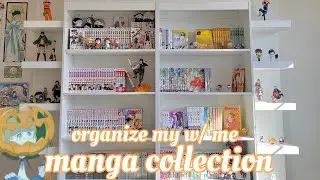 Organize my manga collection with me