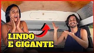ARMÁRIO AÉREO da Kombi MotorHome | Fácil e Barato !!!