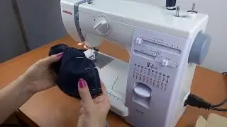 9. Пристрачиваем верхнюю деталь чашки