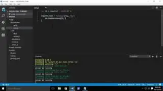[Getting Started with Node.js] Lesson 12 Building the Homepage Controller