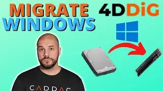Move Windows to Another Drive Without Losing Data (HDD & SSD) Using 4DDiG