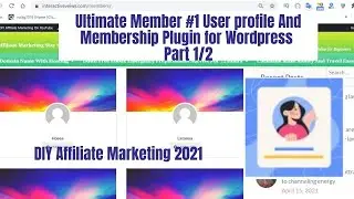 How to Create A Membership Site Beginners Ultimate Member Profile  User Plugin in WordPress In Steps