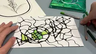 Если ты стал раздражительным, то рисуй зеленый! Цвета в нейрографике