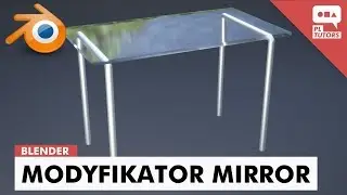 Podstawy: Modyfikator mirror - Blender 2.8 #14