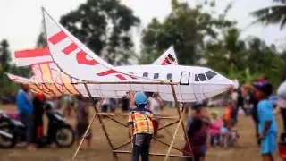 LAYANG - LAYANG UNIK MODEL PESAWAT KITE