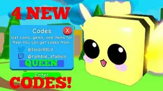 4 NEW *EXCLUSIVE* CODES IN ROBLOX BUBBLE GUM SIMULATOR!