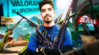ASPAS TESTS THE NEW *BROKEN* OUTLAW IN VALORANT 🌪 (ft TcK)