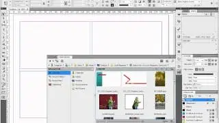 InDesign CS5  Adobe Mini Bridge Paneli