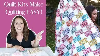 QUILT KIT UNBOXING | QUILT KITS FOR BEGINNERS | QUILTING FOR BEGINNERS