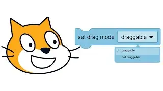 How to drag sprites in Scratch