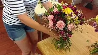 Designing flowers with Michael Gaffney