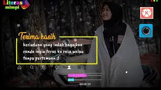 Cara edit Vidio dengan kinemaster dan ave player | Tutorial editing spektrum warna-warni