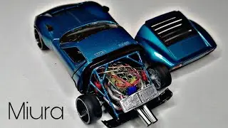 RESTORATION CUSTOM Lamborghini Miura: DIECAST 1/36