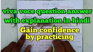 viva voice question with explanations for vernier caliper
