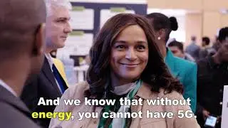Isabel dos Santos at AfricaCom 2019