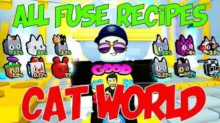 Fusing method pet sim x cat world. All the fuse recipes in cat world. Best fusing method pet sim x.