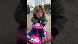 Unicorn Sit and Spin Assembly and Review #toys