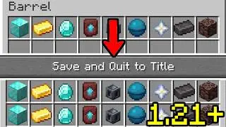 Minecraft 1.21 Duplication Glitches