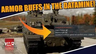 War Thunder - DATAMINES! FIXES to RADARS, BUFF to the ARMOR in the CHALLENGER 2 & MORE!