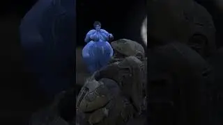 Cortana Makes The Ultimate Sacrifice! #halo #haloinfinite #shorts