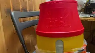 Газовый баллон для пропан - бутана Бурхан 12.5 литров.