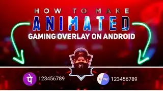 Gaming Stream Overly making in kinemaster | kinemaster tutorial | saikat Bhunya