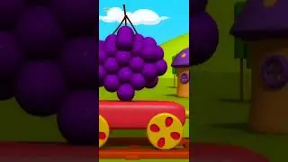 Fruits Train Song in Hindi, फलों के नाम, Bob The Train Rhymes and Kids Music