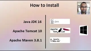 PART-1 : install java 16 tomcat 10 maven 3.8.1 in windows | how to install java 16 tomcat 10 maven