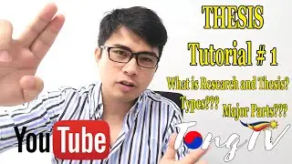 Introduction to Thesis Tutorial No 1