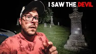 (GONE WRONG) I SAW THE DEVIL WHILE CAMPING ALONE IN VERY HAUNTED GRAVEYARD