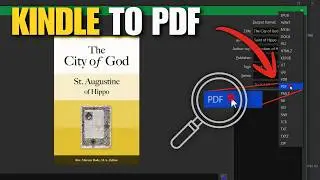 Convert Amazon Kindle To PDF | Works in 2026