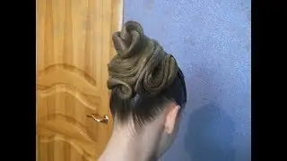 Причёска для бальных танцев  №2