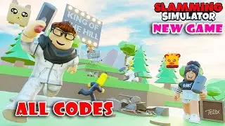 НОВЫЙ Симулятор удара Роблокс + КОДЫ И СЕКРЕТКА ДЛЯ ПЕТОВ. Slamming Simulator Roblox + CODES 👊👊👊