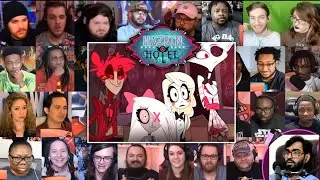 Hazbin Hotel Pilot Episode Reaction Mashup | Vivziepop