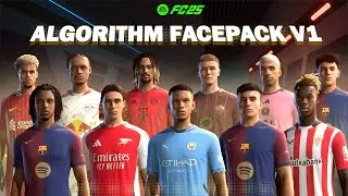 Facepack V1 For FC 25 By Gamer Algorithm TU10 | *How To Install*