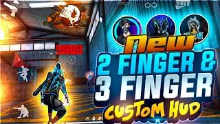 TOP 5 BEST CUSTOM HUD  FREE FIRE 3 FINGER CLAW | BETTER THAN PC PLAYERS | THREE FINGER CUSTOM HUD