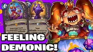 DEFILE Odds with BIG Demon Warlock! Hearthstone Warlock Deck