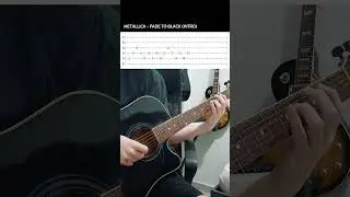 Metallica - Fade To Black (Intro) +TABS #Shorts